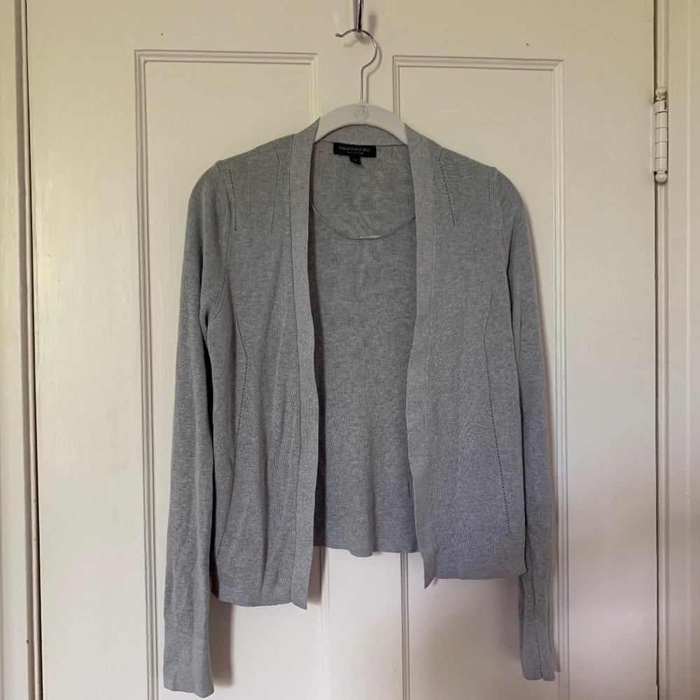 Gray Cardigan